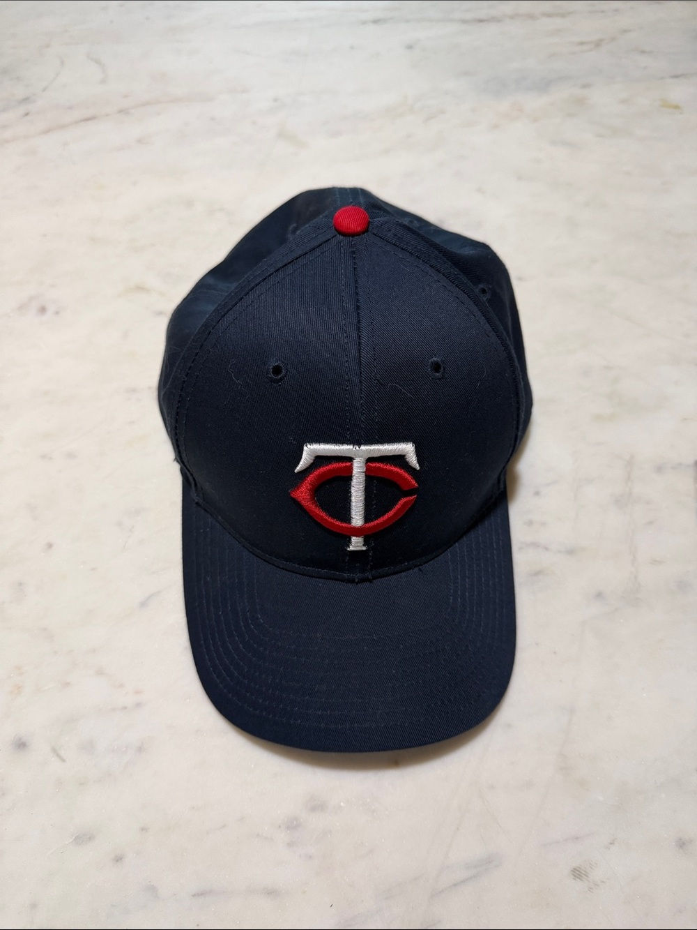 47 Brand Navy & Gray Twins Baseball Cap with Red Accent